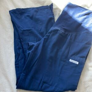 Maternity scrub pants- petite small